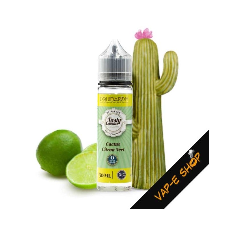 E liquide Cactus Citron Vert, Liquidarom - 50ml