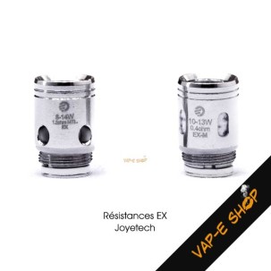 Résistance Ex Exceed, clearomiseur Exceed Joyetech