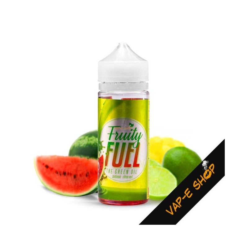 The Green Oil, Fruity Fuel, Pastèque Citron Vert - 100ml