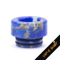 Drip Tip 810 Shiny - Bleu et Or