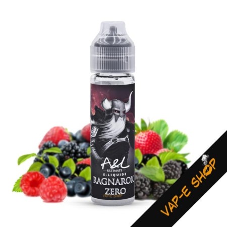 Ragnarok Zero, goût fruits rouges. Arômes et Liquides Ultimate - 50ml