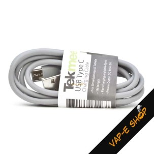 Câble USB Type C 2A Tekmee - Accessoire Cigarette Electronique Suisse