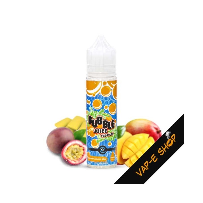 E-liquide Bubble Juice Tropical 50ml AromaZon