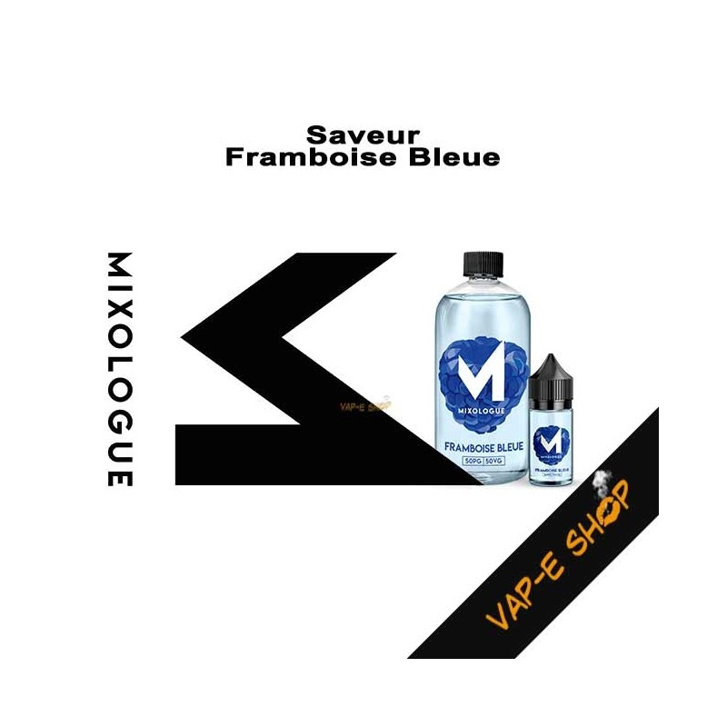 E-liquide Framboise Bleue Le Mixologue - Fruité