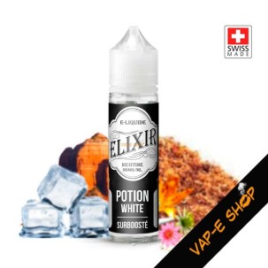 Elixir Potion White. E liquide Tabac Blond - Nicotine Gratuite - 50ml