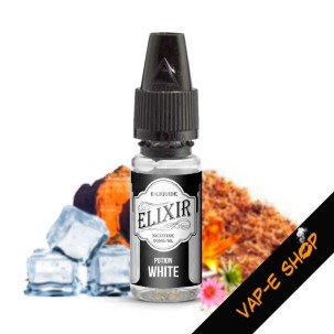 Potion White Elixir. E-liquide frais tabac - Nicotine Gratuite - 10ml