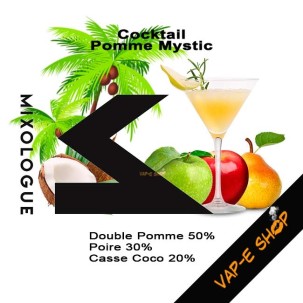 Coctkail Pomme Mystic. E-liquide Le Mixologue