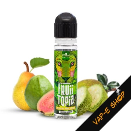 E-liquide Jackfruit Poire Goyave, Fruiitopia, Le French Liquide 40ml