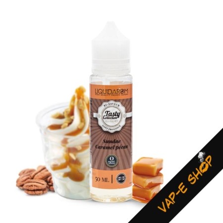 E-liquide Sundae Caramel Pécan - Tasty Collection