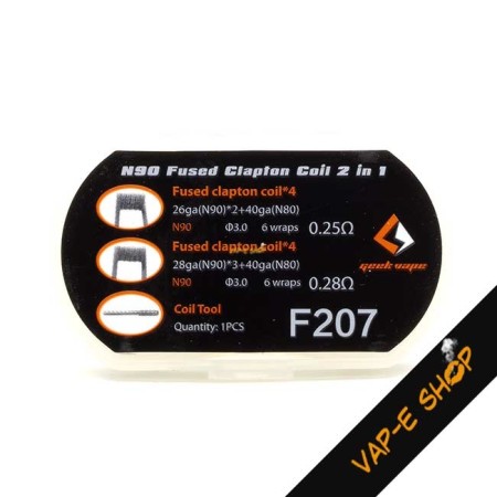 N90 Fused Clapton Coil F207 - Geekvape