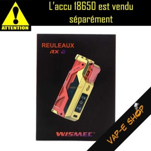 Box Reuleaux RX G Wismec. Mod électronique 100 Watts