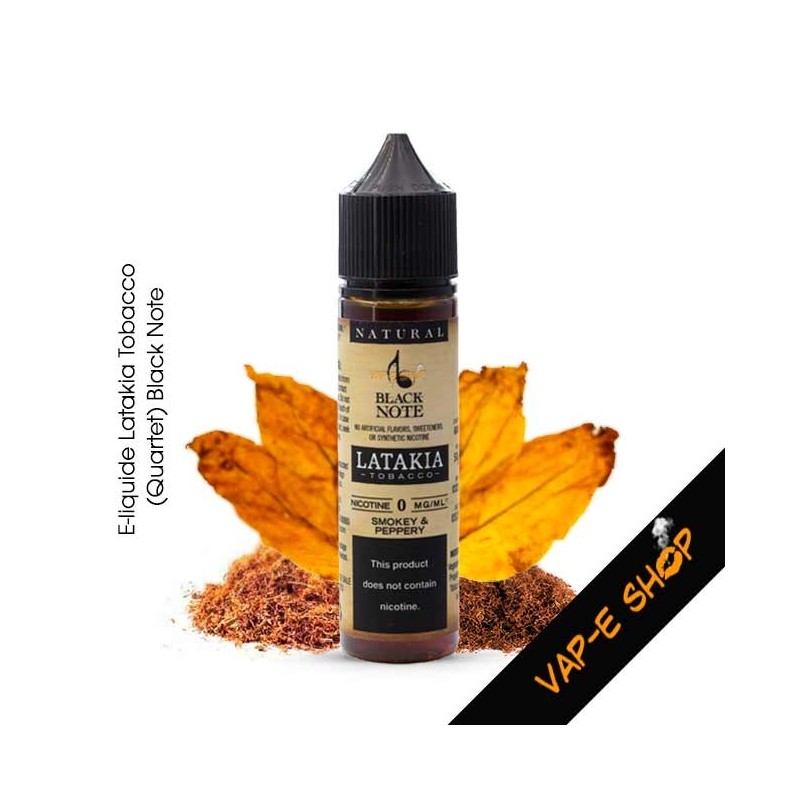 E-liquide Latakia Black Note 60ml