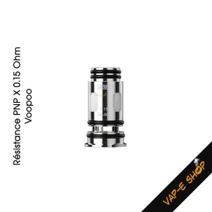 Résistances PNP X Voopoo - 0.15, 0.20, 0.30, 0.45, 0.60 et 0.80 Ohm