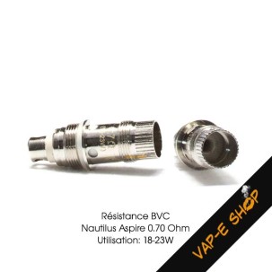 Résistance BVC Nautilus Aspire