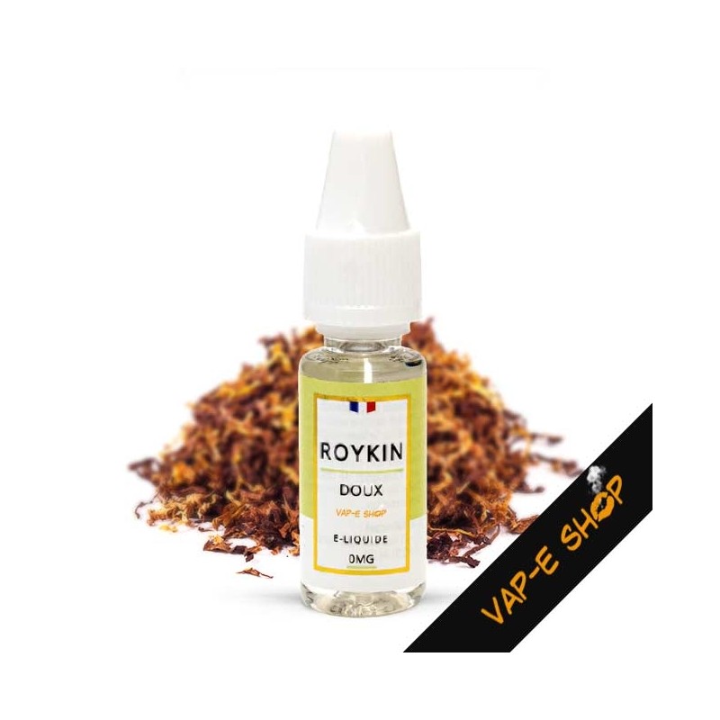 E-liquide Roykin saveur tabac doux et l'épicé