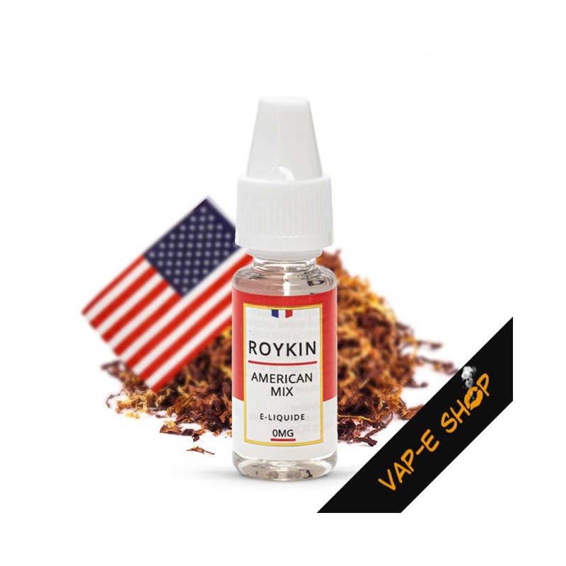E-liquide Roykin American Mix saveur tabac