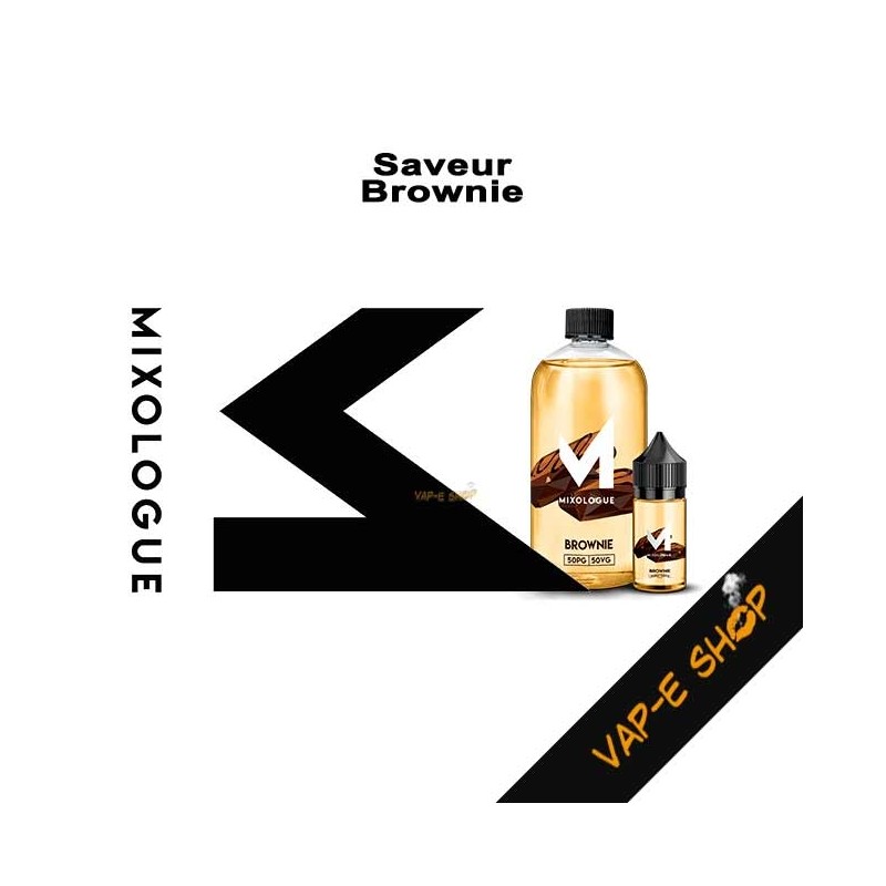 E-liquide Brownie - Le Mixologue - Saveur gourmande