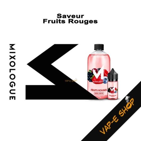 E-Liquide Fruits Rouges - Saveur Fruitée Le Mixologue