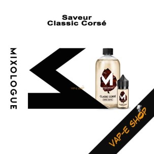 E-liquide Classic Corsé - Le Mixologue - Saveur Tabac