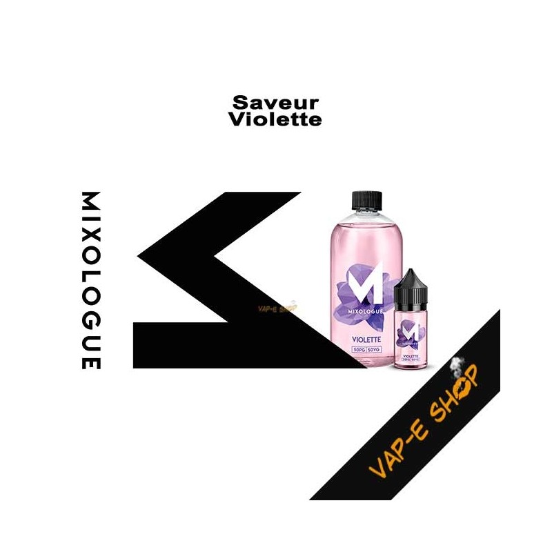 E-liquide Violette - La mixologie un art original par Le Mixologue
