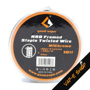 N80 Framed Staple Twisted Wire Geekvape