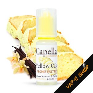 Arôme Yellow Cake Concentré Capella Flavors Drops - E liquide DIY