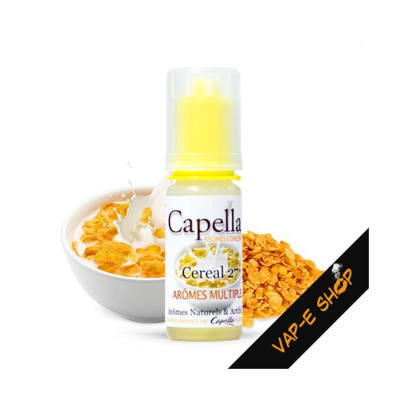 Arôme Cereal 27 Concentré Capella Flavors Drops - E liquide DIY