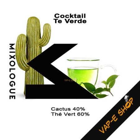 E-liquide Te Verde Cocktail Cactus Thé Vert Mixologue