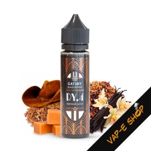 E liquide RY4 Gatsby Black Edition - Eliquide Tabac Classic gourmand