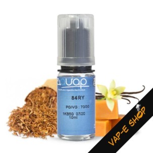 84RY Avap, E liquide Tabac Gourmand - Recharge pour E-cigarette 10ml