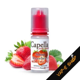Capella Flavors Sweet Strawbwery, arôme concentré fraise, Diy - 10ml