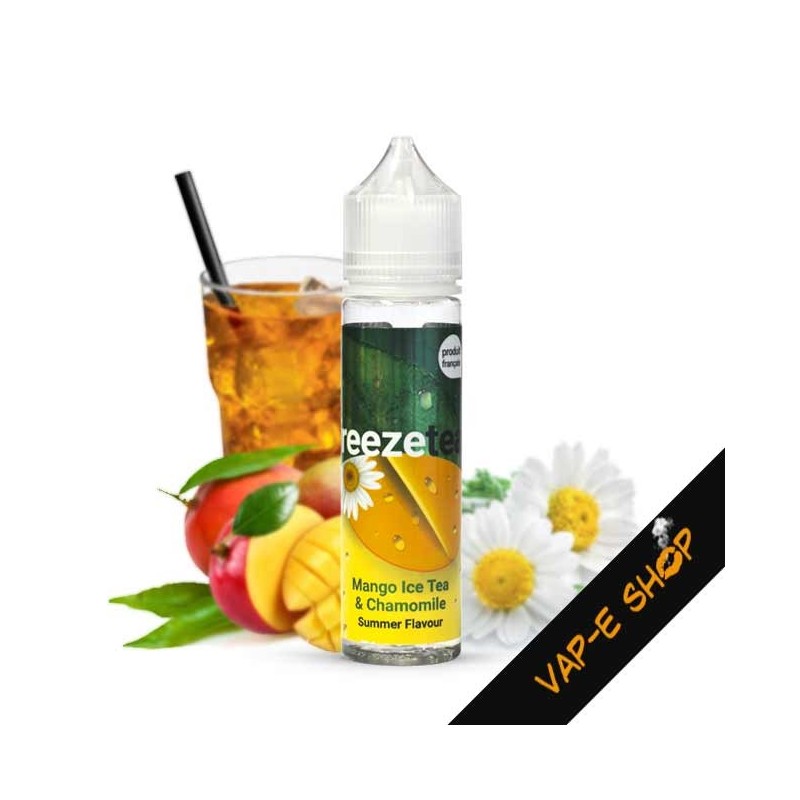 E liquide Mango Ice Tea & Chamomille, Freeze Tea, Made in Vape 50ml