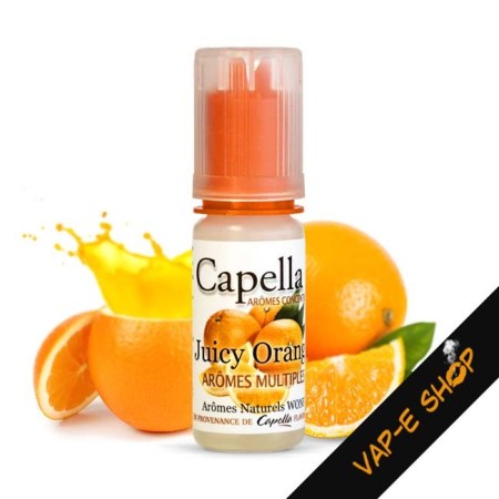 Arôme Juicy Orange, Concentré pour le DIY par Capella Flavors Drops