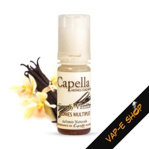 Simply Vanilla Capella Flavors Drops, arôme concentré vanille,10ml