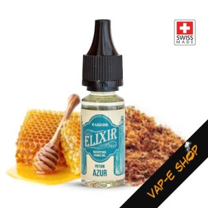 Potion Azur E liqude Elixir, goût tabac au miel, E-juice Suisse 10ml