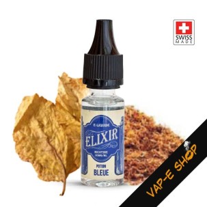 E-liquide Elixir Potion Bleue, Tabac intense, E liquide Suisse, 10ml