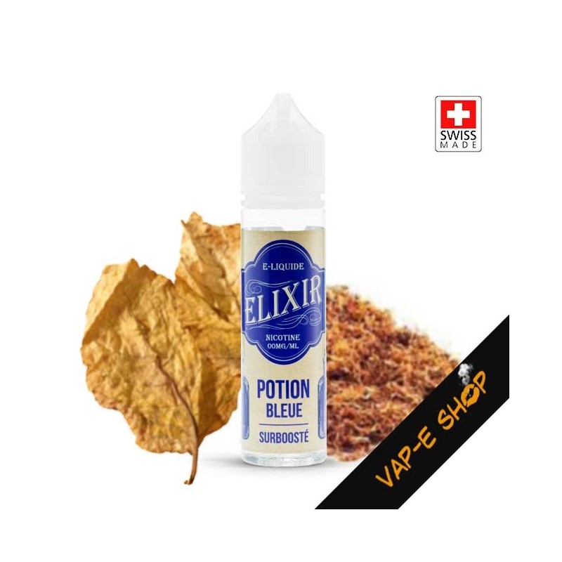 E liquide Suisse Elixir Potion Bleue 50ml