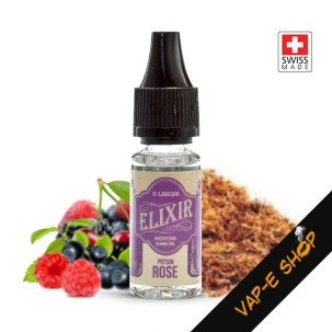 Elixir Potion Rose, E liquide Suisse Tabac Blond Fruits Rouges, 10ml