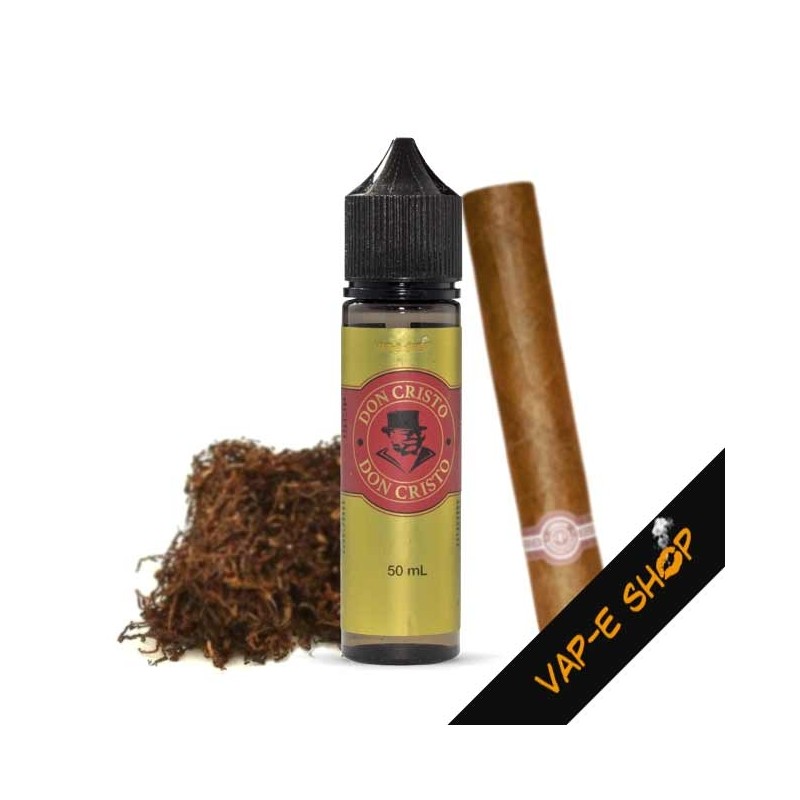 E liquide Don Cristo Original, Macérât Tabac Cigare PGVG Labs 50ml