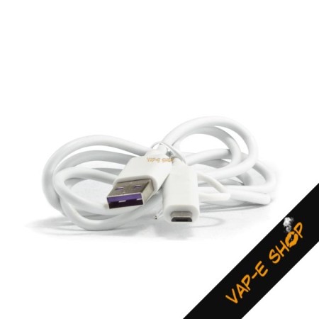 Câble USB QC 3.0 Eleaf pour recharger votre cigarette électronique