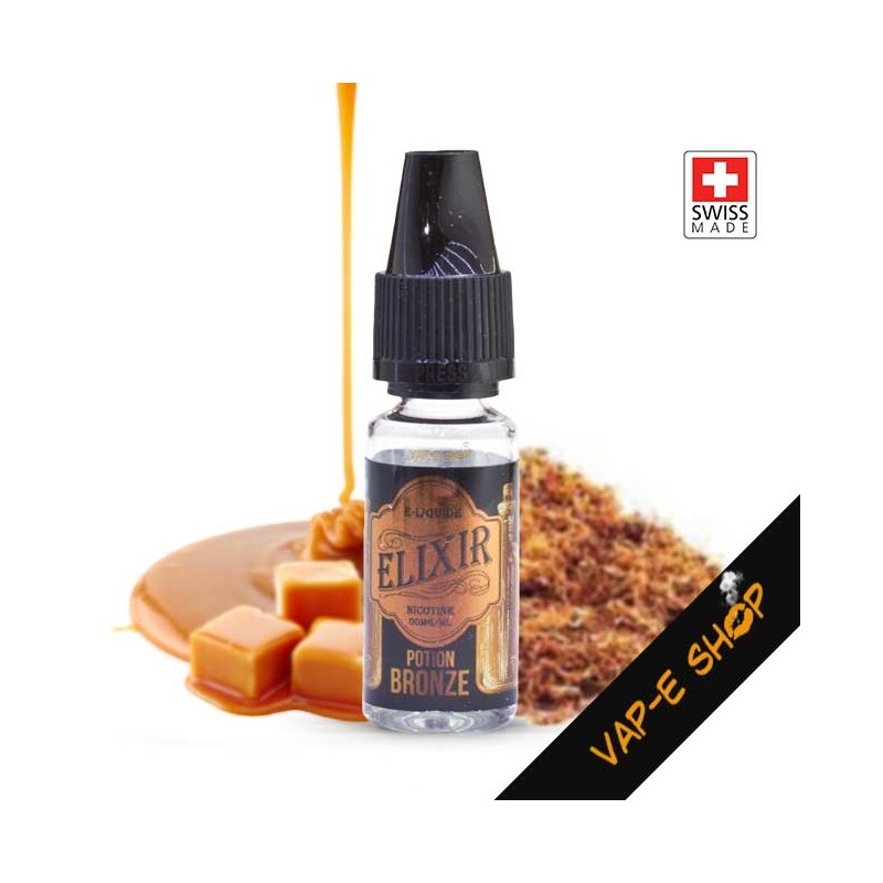 E-liquide Suisse - Potion Bronze - Elixir - 10ml