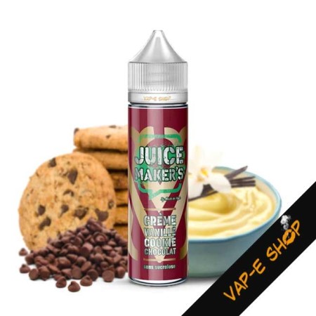 Crème Vanille Cookie Chocolat, Juice Maker's, Made In Vape - 50ml