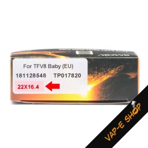Verre Pyrex TFV8 Baby Smoktech - Tube de remplacement