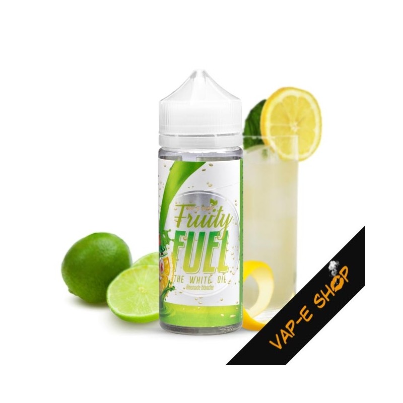 The White Oil - Fruity Fuel - Saveur Limonade Blanche - 100ml