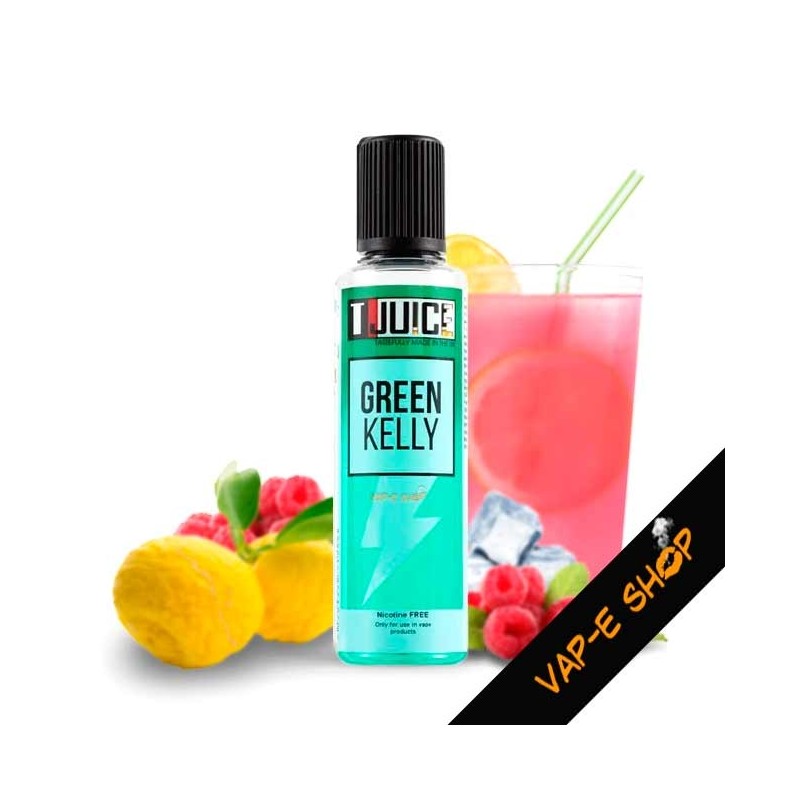 Green Kelly T-Juice - E-liquide fruité et pétillant - Shortfill 50ml