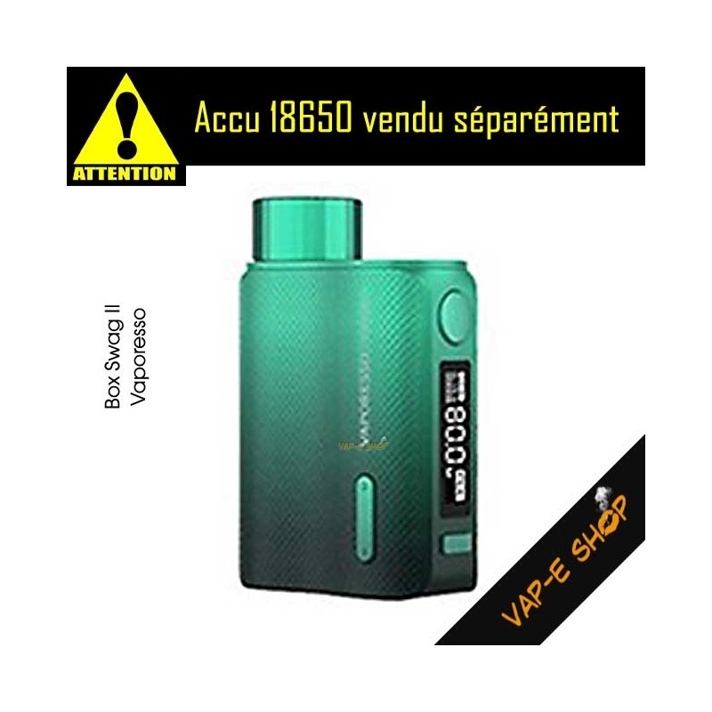 Box Swag II Vaporesso - Vert