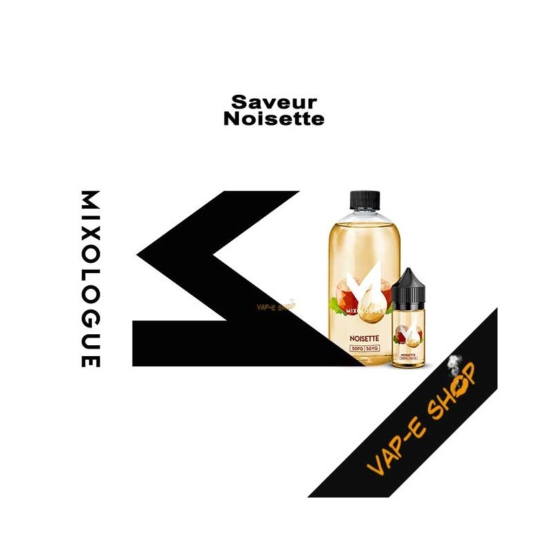 E-liquide Noisette, Le Mixologue - Vape Shop Geneve, Vevey et Morges