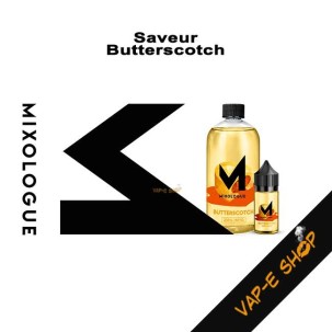 Eliquide Butterscotch. Saveur Gourmande Le Mixologue