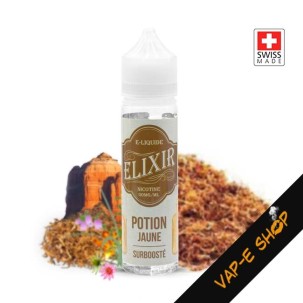 Elixir Potion Jaune. E liquide Tabac Blond - Nicotine Gratuite - 50ml