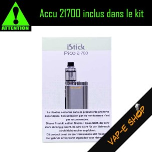 Kit Istick Pico 21700 Eleaf - Box electronique 100W